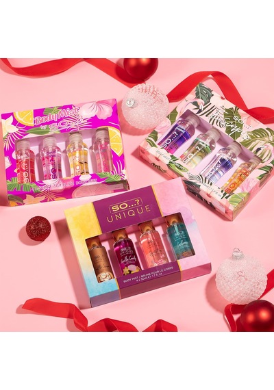 Body Mist Mini Vücut Spreyi Hediye Seti 4x50ml