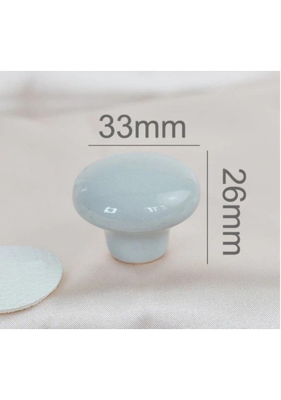 Modern Mantar Kulp Bebek Çocuk Genç Odası Çekmece Dolap Mobilya Kulpu 001