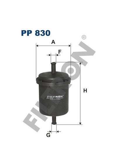 FILTRON PP830 YAKIT FİLTRESİ LANCIA DELTA II (836) 1.4 69HP 10/94
