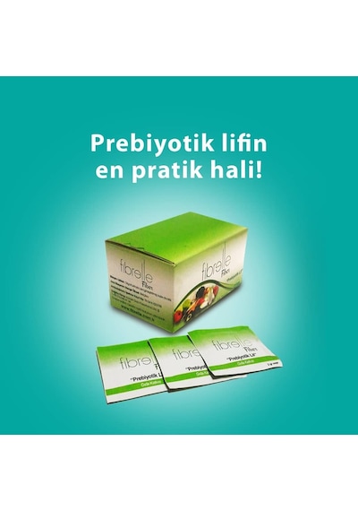 Fibrelle Prebiyotik Lif İnülin Hindibağ 2 Gr Saşe 30 Adet Kutu