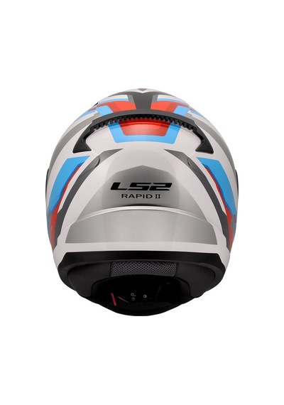 Ls2 Rapıd 2 Hyper Kapalı Kask Beyaz - Mavi - Kırmızı Diğer