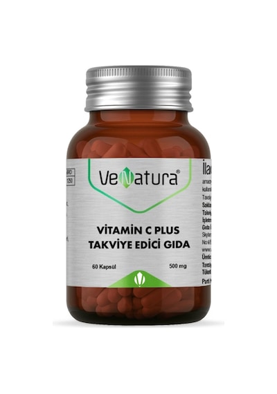 Venatura Vitamin C Plus Takviye Edici Gıda  60 Kapsül