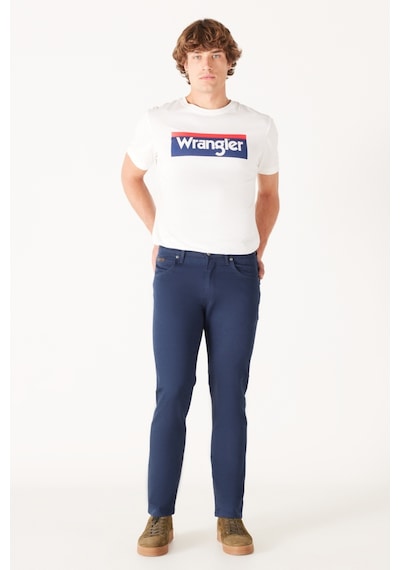 Wrangler Arizona Straight Fit Normal Bel 5 Cep Esnek Pantolon W211842410 Lacivert