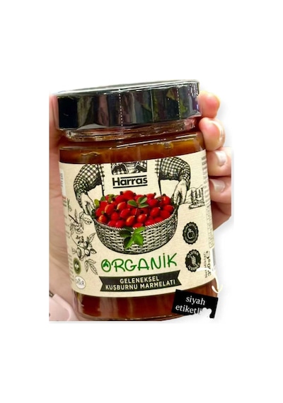 Organik Geleneksel Kuşburnu Marmelatı Glutensiz 4 Adet X 350 Gr 350 G