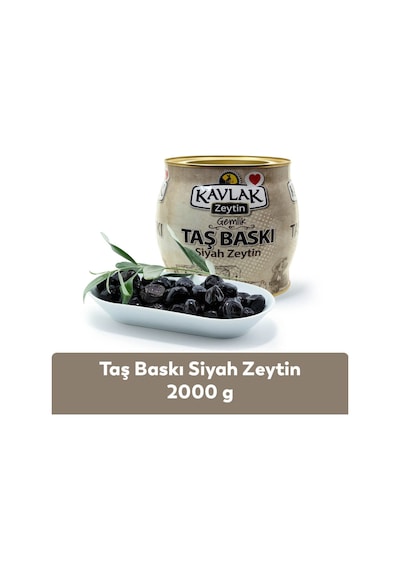 2 Lik Taş Baskı Gemlik Siyah Zeytin