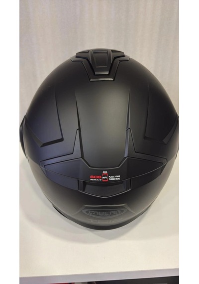 Kask Caberg Trip Mat Siyah Nfc + Pinlock Parlak Siyah