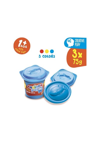 Carioca Baby Oyun Hamuru 3 Renk 75gr