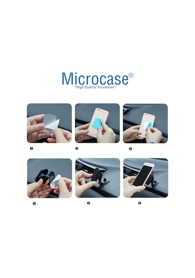 Microcase Araç İçi Gövde Üstü Mıknatıslı Telefon Tutucu - AL3732