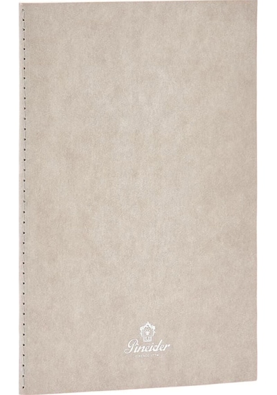 Pineider Defter Ecojazz 14,5x21 Cm Stone Cqurc001273 Gri