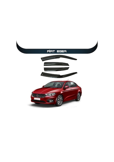 Fiat Egea Mugen Cam Rüzgarlığı 4 Lü Ön Arka Rüzgarlık
