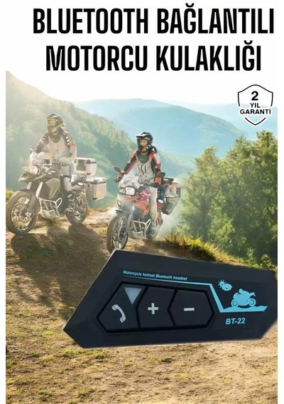 Bay İnterkom Intercom Kask Kulaklık Bt22 Bluetooth Motosiklet Kulaklık 5.0 Bluetooth Najmaddin 42906912