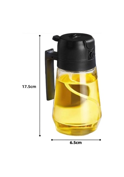 Püskürtmeli Sprey Yağdanlık Cam Şişe 450ml Airfryer Sprey Yağdanlık Mutfak Düzenleyici Beyaz Diğer
