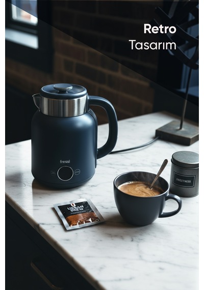 Fressi KT-01 1.5 L Elektrikli Su Isıtıcı Kettle