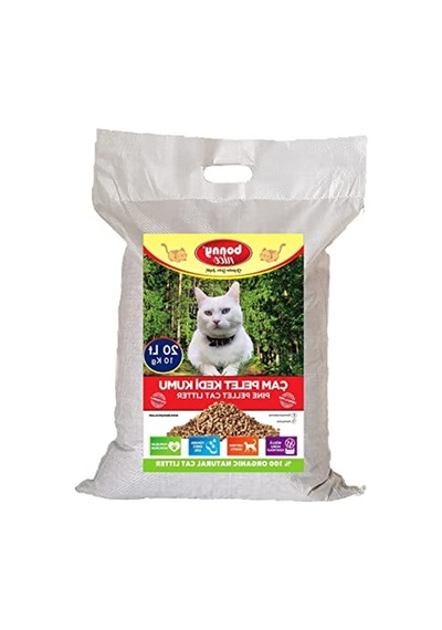 1 Paket 10 Kg Kimyasal İçermeyen Çam Peleti Kedi Kumu