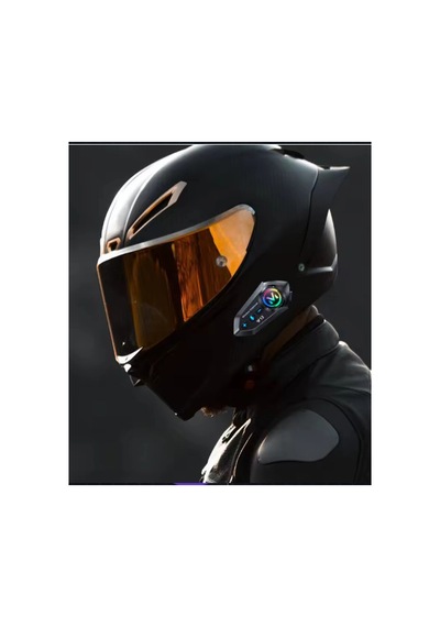 Y12 Motor Kask Kulaklık Rgb Modlu Radyolu Motosiklet Kulaklık 5.3 Bluetooth Intercom 55105135