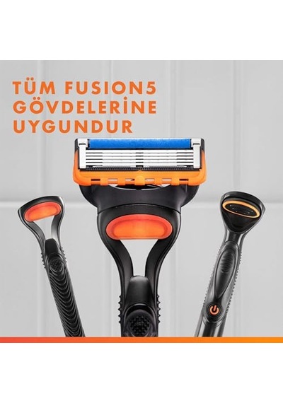 Gillette Fusion5 Yedek Tıraş Bıçağı 4 Adet