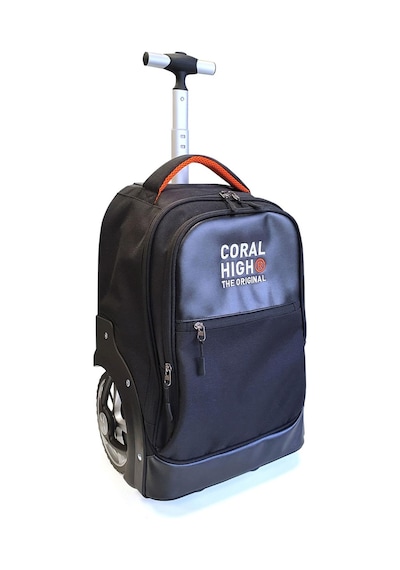 Coral High Siyah İki Kademeli Çekçekli Çanta 23256