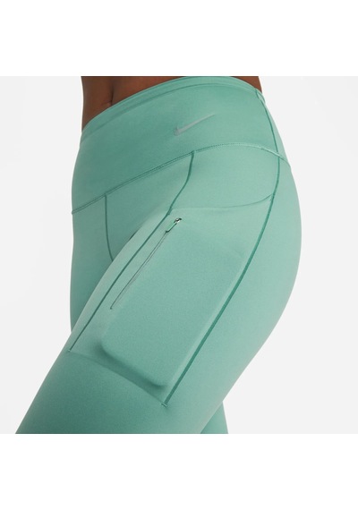 Nike Go Firm-support Mid-rise Full-length Training Kadın Tayt-dq5672-361 Yeşil