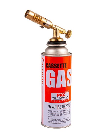 Taşınabilir Gaz Meşalesi Alev Tabancası Blowtorch Bakır Alev Bütan Gaz Brülörü Çakmak Isıtma Kaynak Açık Kamp Barbekü Püskürtme Tabancası Çok Renkli