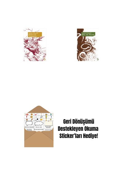 Yeis İle Tabanca + Gül Ve Telve + Okuma Sticker'ları