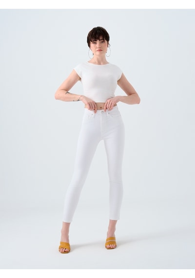 Natalie Skinny Fit Kadın Pantolon Denim