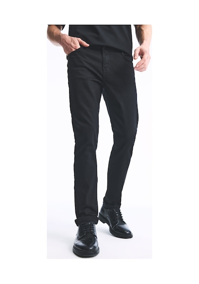 Defacto Pedro Slim Fit Normal Bel Dar Paça Jean Pantolon S2711az26aunm40 Siyah-nm40