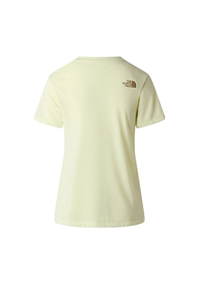The North Face W Bıtmap Sılhouette Short Sleeves Tee-gr Kadın Outdoor Tişörtü Nf0a8g0cg6o1 Sarı
