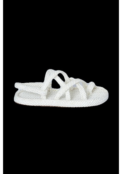 Fox Shoes Beyaz Kadın Sandalet F470135104 Beyaz