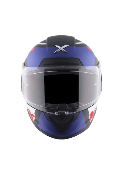Axor Saber X Sports Kapalı Kask Mavi - Siyah
