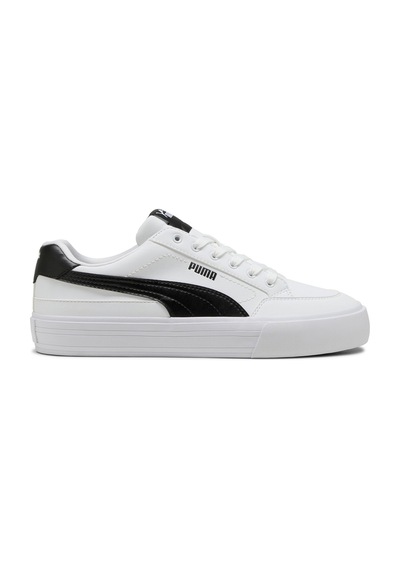 Puma Court Classic Vulc Fs Sl Beyaz Erkek Sneaker Beyaz-sıyah