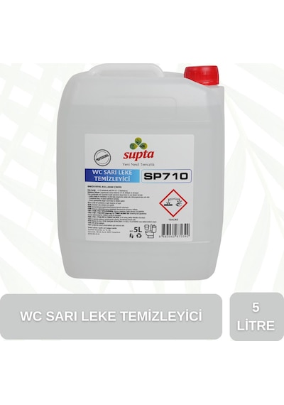 Supta Profesyonel Wc Sarı Leke Temizleyici 5 L