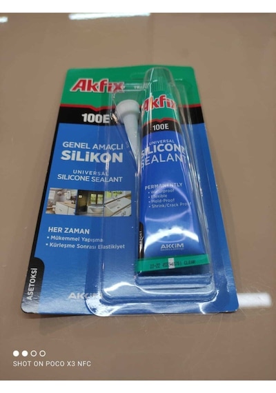 Şeffaf Tüp Silikon 50 Ml