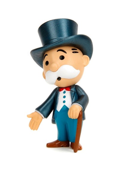 Jada Hasbro Gaming Figures Mr. Monopoly