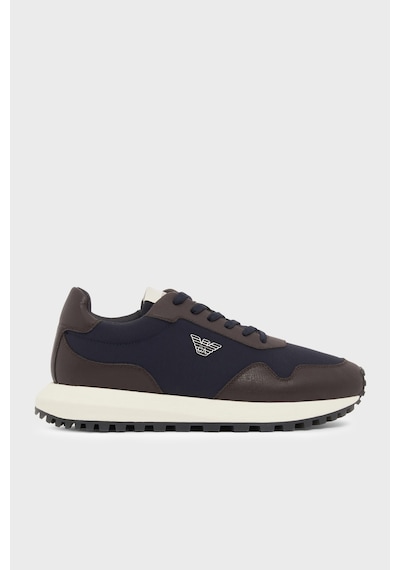 Emporio Armani Logolu Sneaker Ayakkabı Erkek Ayakkabı Em003738 Af19532 M6494 Kahve-lacivert Emporio Armani Logolu Sneaker Ayakkabı Erkek Ayakkabı Em003738 Af19532 M6494 Kahve-lacivert