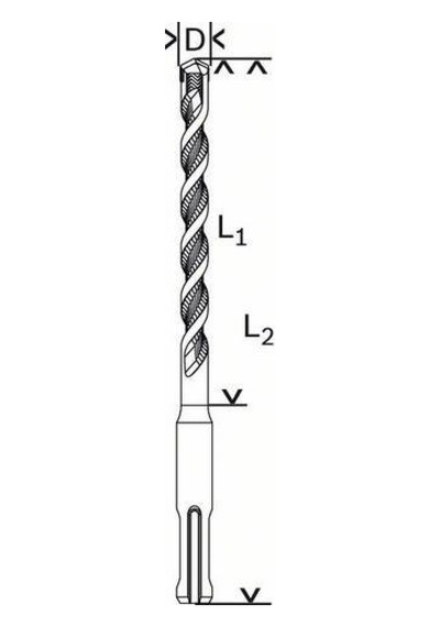 Sds Plus-1 22x460 Matkap Ucu 26343187