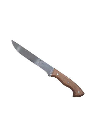 Ahşap Sap Et Bıçağı 29cm Toplam Uzunluk Geniş Ağız
