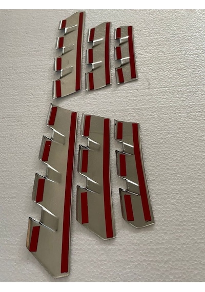 Renault Clio 5 Hb Krom Ön Panjur Izgarası 6 Prç. 2019 ve Üzeri