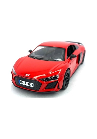 Kinsmart 2020 Audi R8 Coupe 1:36 Kırmızı Çek Bırak Model Araba