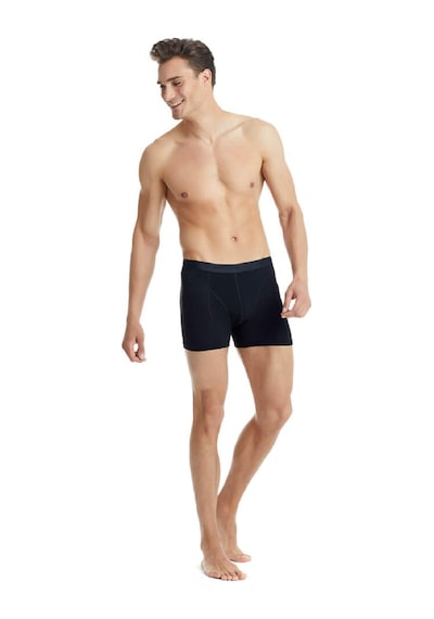 Blackspade Aura Organik 2'li Paket Extra Konfor Özel Erkek Boxer Siyah