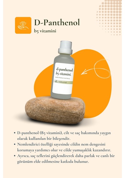 D-panthenol B5 Vitamini 50 Ml - Saç Ve Cilt Bakım Vitamini