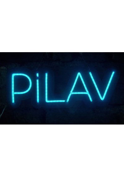 Pilav Yazılı Neon Led Duvar Aydınlatması