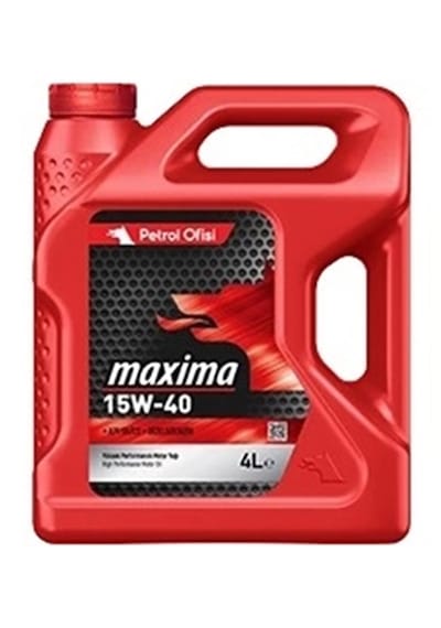 Petrol Ofisi Maxima 15W-40 Motor Yağı 4 LT
