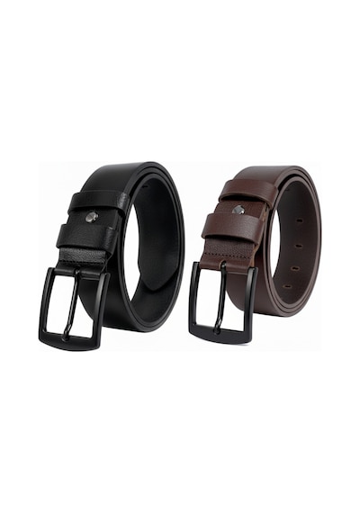 2'li Siyah Kahverengi Erkek Hakiki Deri Siyah Tokalı Erkek Kot Kemeri 4,5 Cm Siyah-kahverengi Siyah - Kahverengi 2'li Siyah Kahverengi Erkek Hakiki Deri Siyah Tokalı Erkek Kot Kemeri 4,5 Cm Siyah-kahverengi Siyah - Kahverengi
