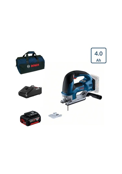 Bosch Gst 18v-155 Bc Tek Akülü Dekupaj Testere 4 Amper Bez Çantalı