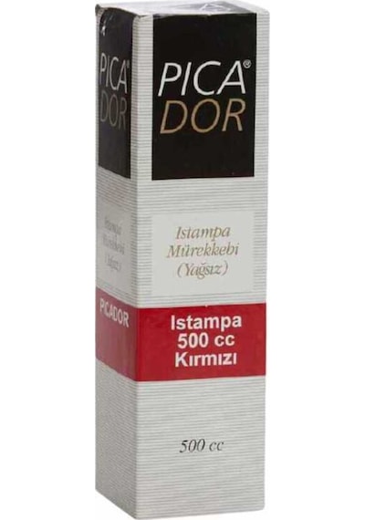 Istampa Mürekkebi Kırmızı 500cc 1/2 Ke 009 Diğer