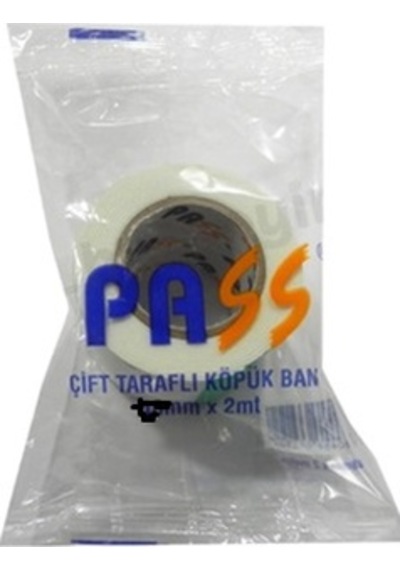 Pass Köpük Çift Taraflı Bant 18 Mm X 2 Metre