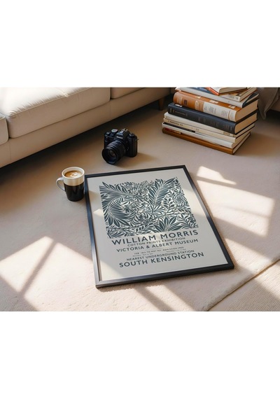 William Morris Çerçevesiz Poster, Modern Dekoratif Çerçevesiz Poster, Tablo, Morris-1, 21 X 30
