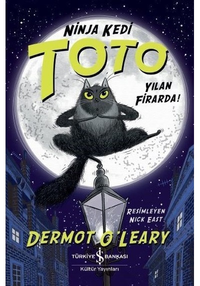 Ninja Kedi Toto: Yılan Firarda! - Dermot O'leary - İş Bankası Kültür Yayınları