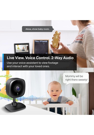 Tp-link New 2k Indoor Security Camera For Baby Monitor, Pet Camera Motion Detection 2-way Audio Night Vision Clo Genel