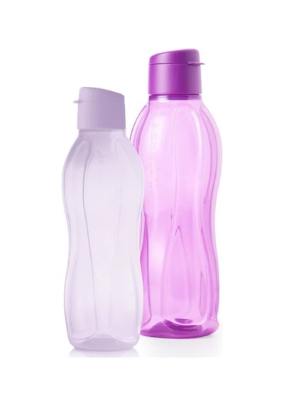 Eco Şişe 750 Ml Sorbe Ve Eco Şişe 1l Mor Çok Renkli